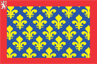 Sarthe (department in France and historcial province Maine), flag