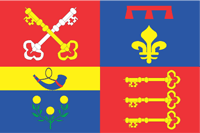 Vaucluse (department in France), flag - vector image