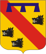 Vaudricourt (France), coat of arms - vector image