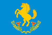 Vector clipart: Abaga (Amga rayon in Yakutia), flag