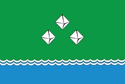 Vector clipart: Almaznyi (Yakutia), flag