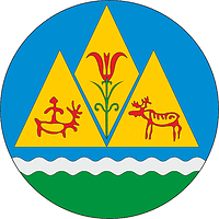 Amgino-Nakharinsky (Yakutia), coat of arms - vector image