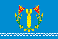 Amga (Yakutia), flag - vector image