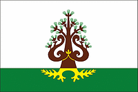 Vector clipart: Bayagantaisky 2th (Yakutia), flag