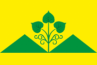 Bakhsytsky (Yakutia), flag - vector image