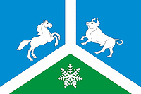 Vector clipart: Borogonsky 2nd (Yakutia), flag