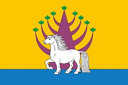 Vector clipart: Byariye (Yakutia), flag