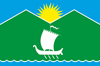 Vector clipart: Khomustakhsky 2nd (Yakutia), flag