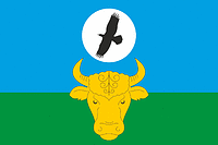 Vector clipart: Khoro (Suntar rayon, Yakutia), flag