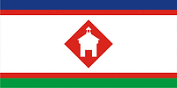 Yakutsk (Yakutia), flag (1996) - vector image