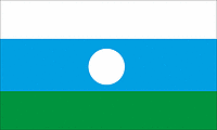 Krestyakh (Yakutia), flag - vector image