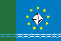 Mirny rayon (Yakutia), flag (2007)