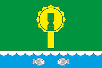 Myuryunsky (Yakutia), flag - vector image