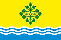 Vector clipart: Ozhulunsky (Yakutia), flag