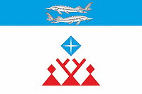 Vector clipart: Zhigansk (Yakutia), flag