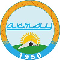 Vector clipart: Aktau (Temirtau, Karaganda oblast), coat of arms