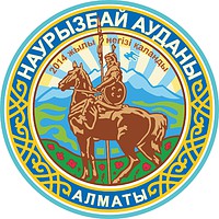 Nauryzbay rayon (Almaty), emblem