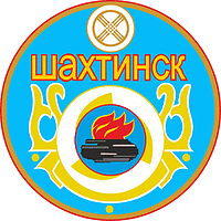 Shakhtinsk (Karaganda oblast), coat of arms - vector image