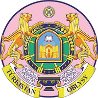 Turkistan oblast (Kazakhstan), coat of arms