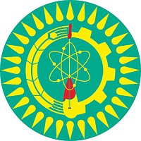 Vector clipart: Zharmin rayon (East Kazakhstan oblast), coat of arms