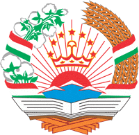 Таджикистан, герб - векторное изображение