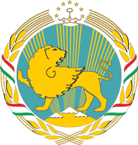 Tajikistan, coat of arms (1992) - vector image