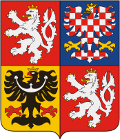 Czech Republic (Czechia), coat of arms - vector image