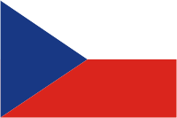 Czech Republic (Czechia), flag - vector image