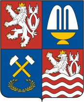 Векторный клипарт: Карловарский край (Чехия), герб