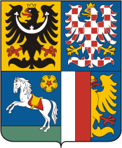 Moravian-Silesian kraj (Czechia), coat of arms - vector image