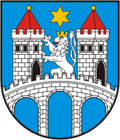 Most (Czechia), coat of arms - vector image