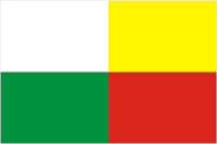 Plzeň (Pilsen, Czechia), flag - vector image