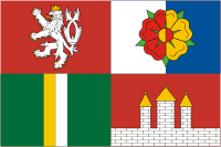 South Bohemian kraj (Czechia), flag