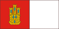 Castilla la Mancha (Spain), flag - vector image