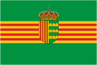 Флаг муниципалитета Алькериас-дель-Ниньо-Пердидо (провинция Кастельон)