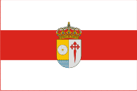 Флаг муниципалитета Арройомолинос-де-Леон (провинция Уэльва)