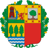 Basque country (Pais Vasco, Spain), coat of arms - vector image