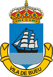 Bueu (Spain), coat of arms - vector image