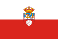 Cantabria (Spain), flag - vector image