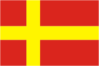 Castaneda (Spain), flag - vector image