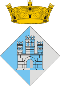 Castellar de la Ribera (Spain), coat of arms - vector image