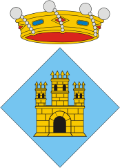 Кастеллет-и-ла-Горнал (Испания), герб - векторное изображение