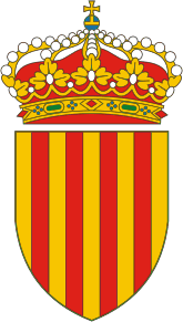 Catalonia (Catalunya, Spain), coat of arms - vector image