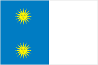 El Soleràs (Spain), flag - vector image