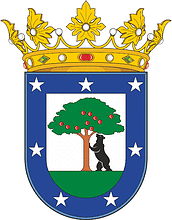 Мадрид (Испания), герб - векторное изображение