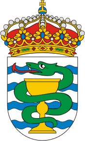 Mondariz-Balneario (Spain), coat of arms - vector image