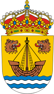 Muxia (Spain), coat of arms - vector image