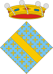 Odena (Spain), coat of arms - vector image