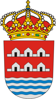 Puebla de Alcollaron (Spain), coat of arms - vector image