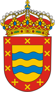 Villarino de Conso (Spain), coat of arms - vector image